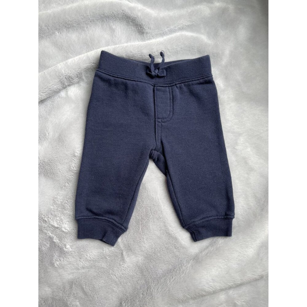 Gymboree Baby Boys 3-6 Months Navy Jogger Pants Cotton & Polyester